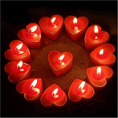 HK balloons 72 Pcs Happy Anniversary Gold Cursive Banner Arch Decoration Set With I Love You Banner & Red Heart Foil Balloons, Candles For Wedding Anniversary - Image 4