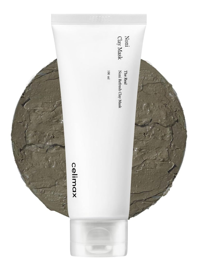 celimax celimax The Real Noni Refresh Clay Mask  Clarifying Deep Pore Cleansing Hydrating Pore Minimizer For Oily Combination Skin Blackhead Korean Face Mask120g 