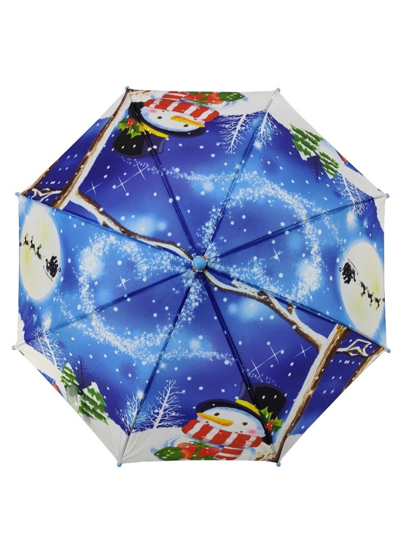 Hello Children Automatic Open Christmas Umbrella - Image 2