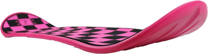 Krown Snowskate Plastic Polymer Skateboard Style Dual Kick Snowboard with Foam Grip – Many Graphics - Image 1