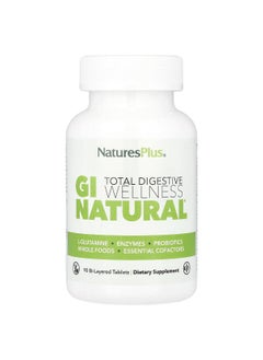 Natures Plus NaturesPlus, Total Digestive Wellness, GI Natural®, 90 Bi-Layered Tablets  - Image 1