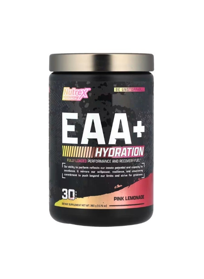 نورتكس ريسيرش نتركس إي إيه إيه + ترطيب 390 جم – نكهة الليمون الوردي – 30 حصة - Image 1