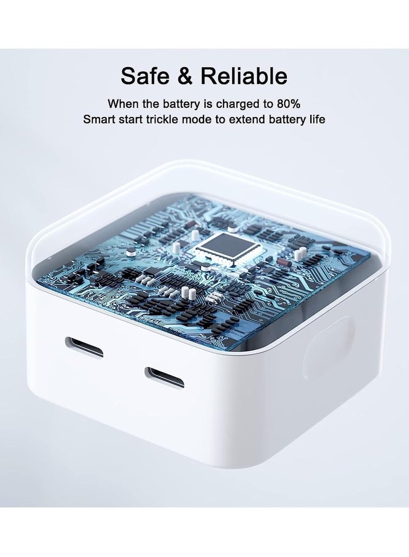 35W iPhone 15 Fast Charger Dual USB Type C Charger Plug, PD3.0 Power Adapter for iPhone 12/13/14/11 Pro Max, Pad Pro/Air, Galaxy etc - Image 5