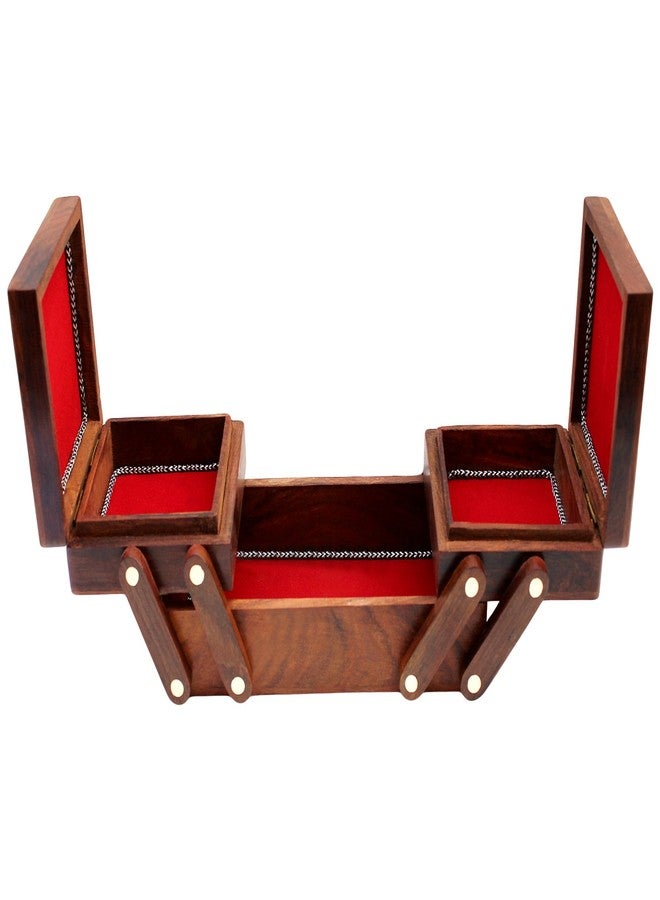 ITOS365 Handmade Wooden Jewelry Box/Case/Storage for Women Jewel Organizer Christmas Gift Items - Image 5