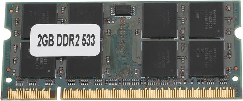 2 جيجابايت من ذاكرة الوصول العشوائي (RAM) لأجهزة اللابتوب من نوع DDR2 بسرعة 533 ميغاهرتز و200 طرف، وحدة ذاكرة DDR2 PC2-4200 متوافقة مع اللوحات الأم، ذاكرة عالية السرعة ومخصصة للاستخدام مع استهلاك منخفض للطاقة (1.8 فولت). - Image 4