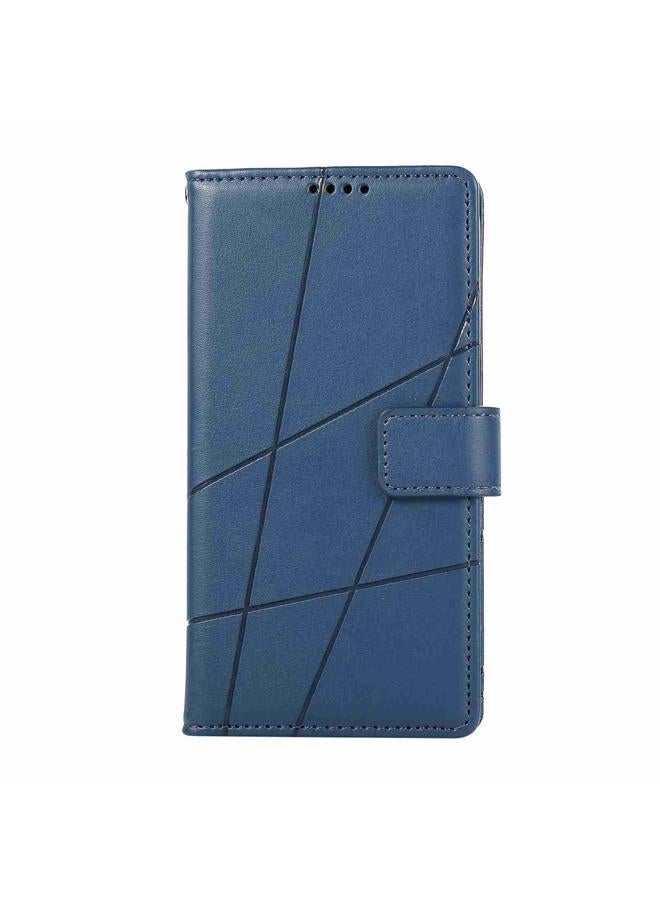 S-TOP Case For iPhone 13 Pro Max PU Genuine Leather Texture Embossed Line Phone Case - Image 2