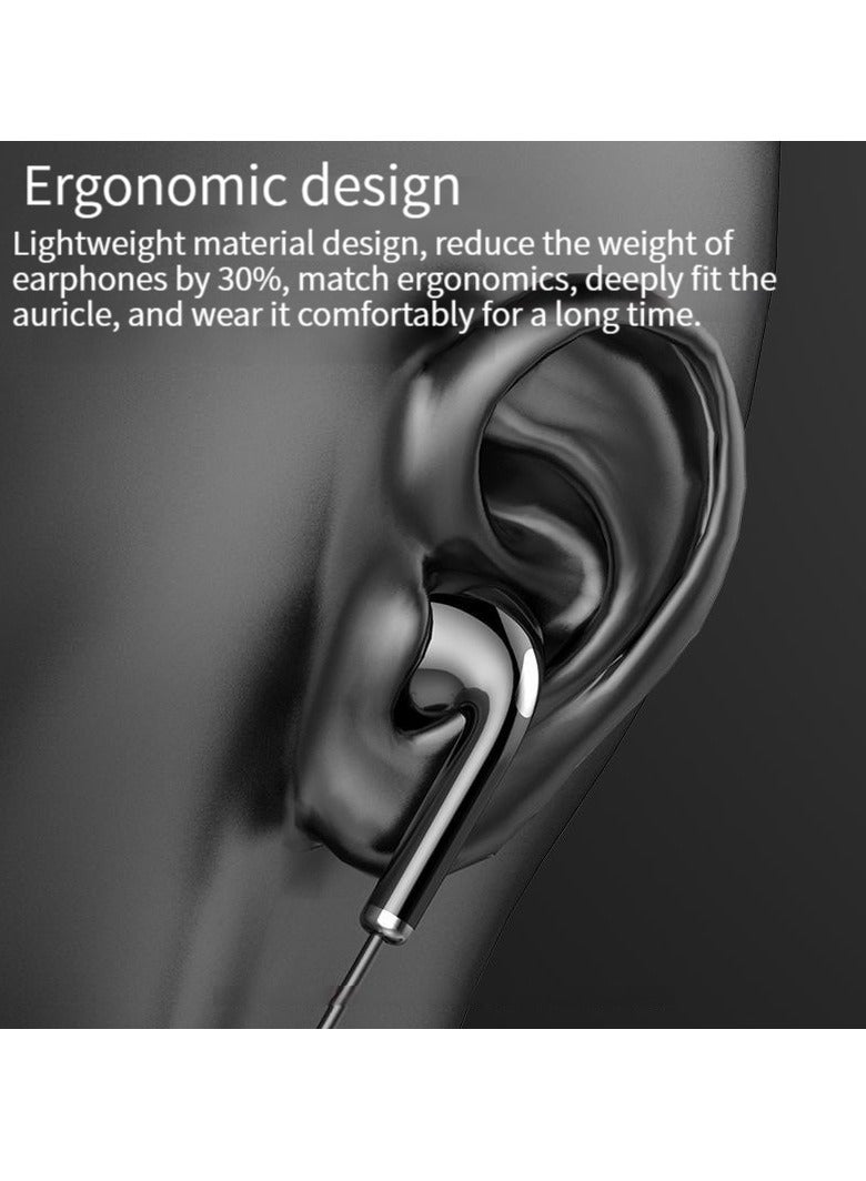 Wireless neck-worn digital display bluetooth headset with large battery and long battery life hanging neck wireless bluetooth sports headset black - Image 2