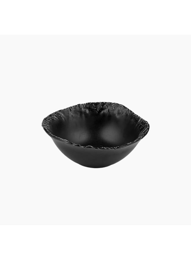 Rosa By Fathy Mahmoud New Rock Soup Bowl, Matt Black 14cm