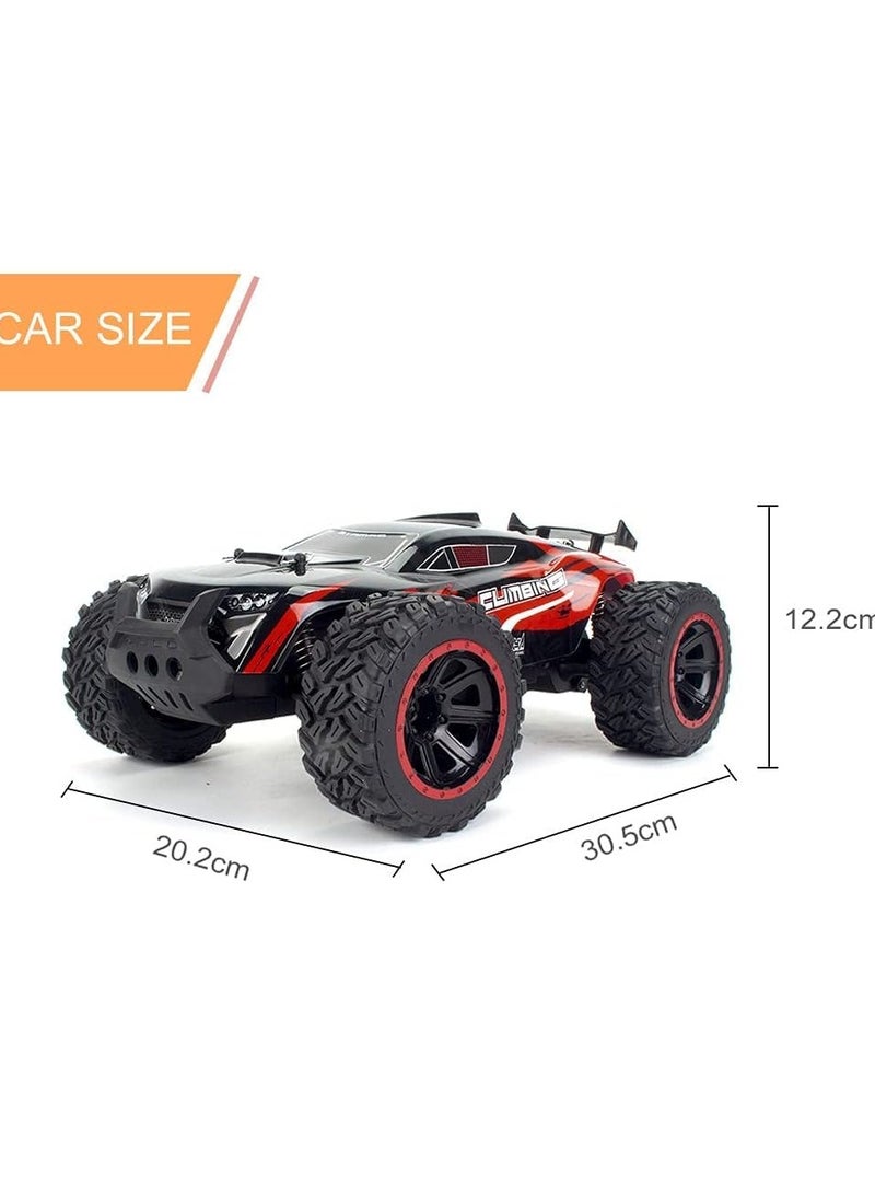 AROAQ RC Remote Control Car, All Terrain 45° Climbing Remote Control Car Model Toy, High Speed 1:14 Scale Large Off Road RC Vehicle, Big Tyres Climbing Racing Toy Car Model For Children And Adults, (Green)  - Image 2