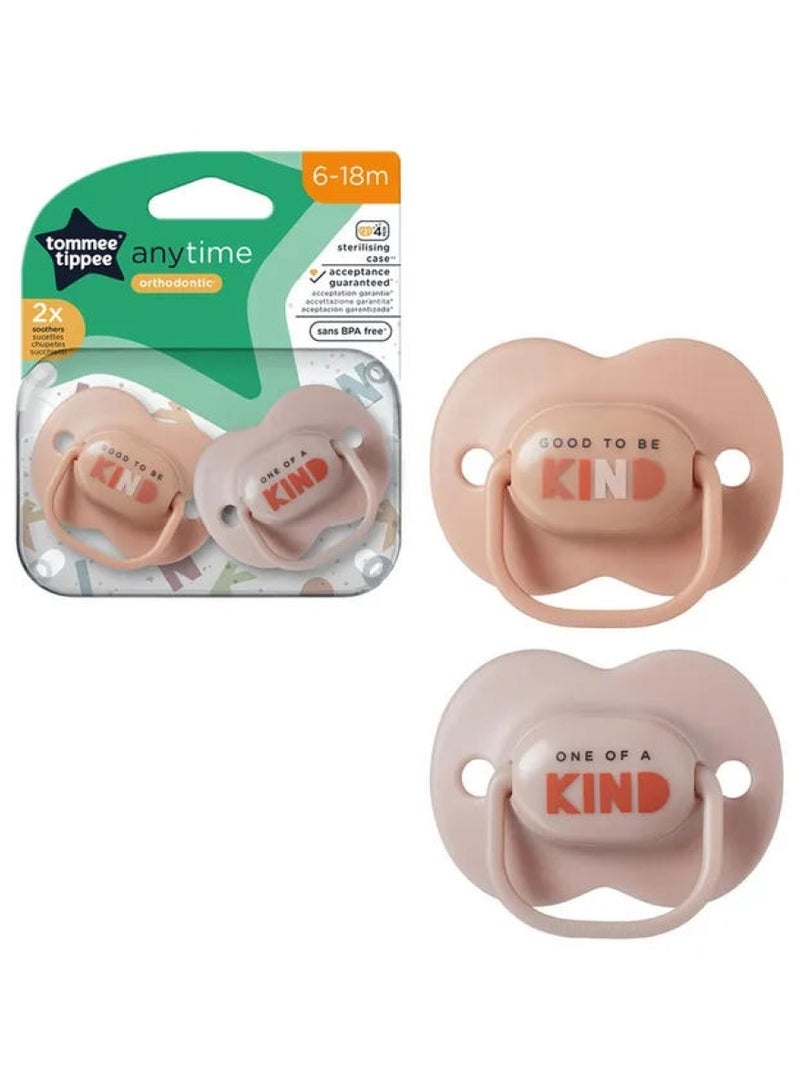 tommee tippee Anytime Soother 6-18 Months - Image 2