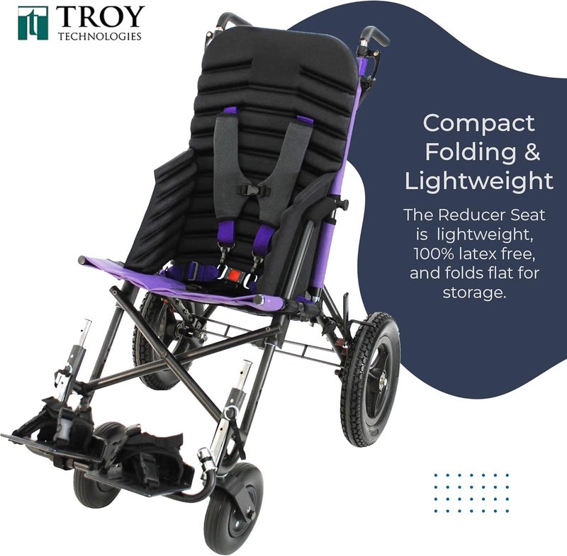Flux Troy Technologies  Lightweight Reducer Seat Insert Medium  for Oversized Wheelchairs  - Image 2