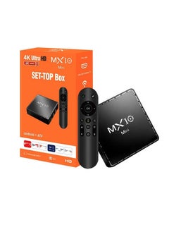 MX10 Android+ATV TV Box with Google Assistant and Chromecast built-in Stream your favorite TV shows download apps and games from Google Play, watch the news or switch to the radio  - Image 1