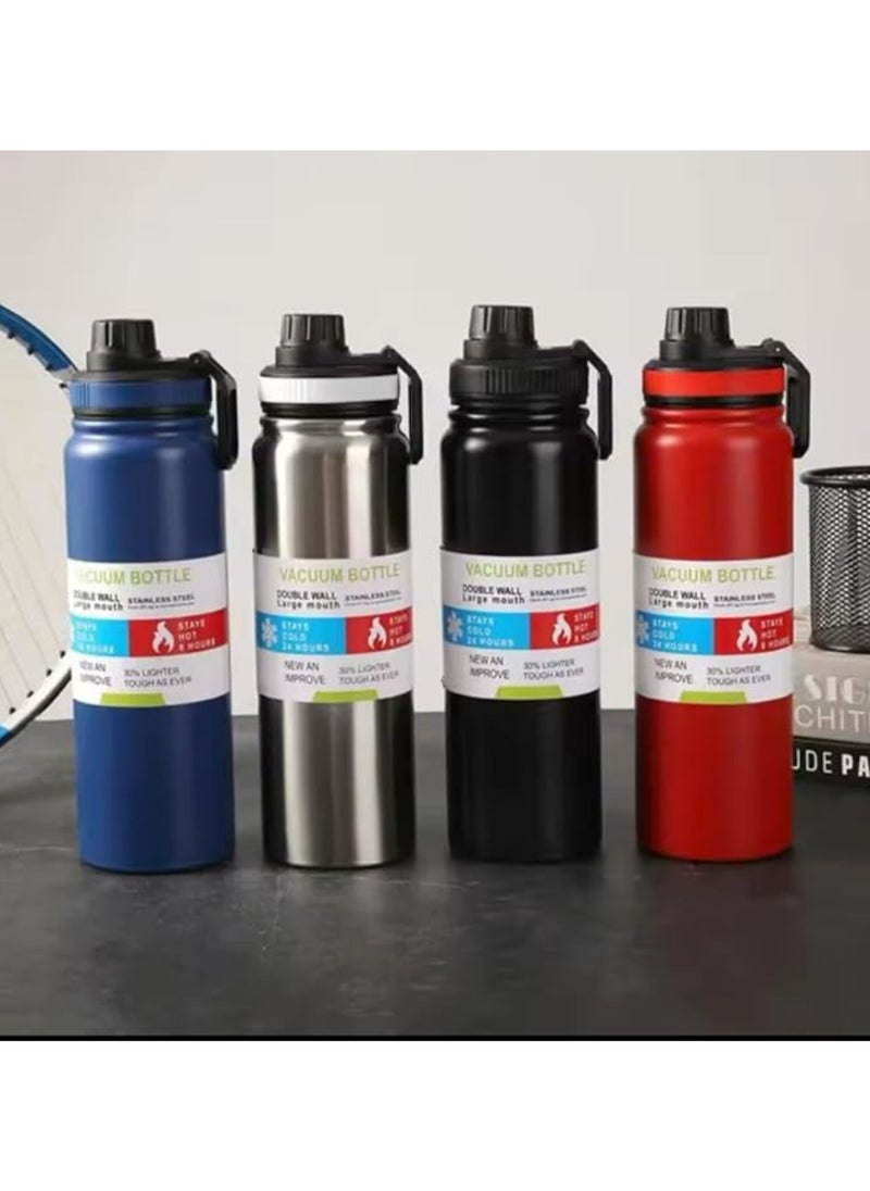 Generic - 800ml Vacuum Insulated Stainless Steel Thermal Bottle, Leakproof, BPA Free, Hot/Cold Sports Water Bottle for Coffee, Tea, Travel - Image 1