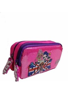 L.O.L L.o.l Double Compartment Pink Pencil Bag LLKLK20440  - Image 2