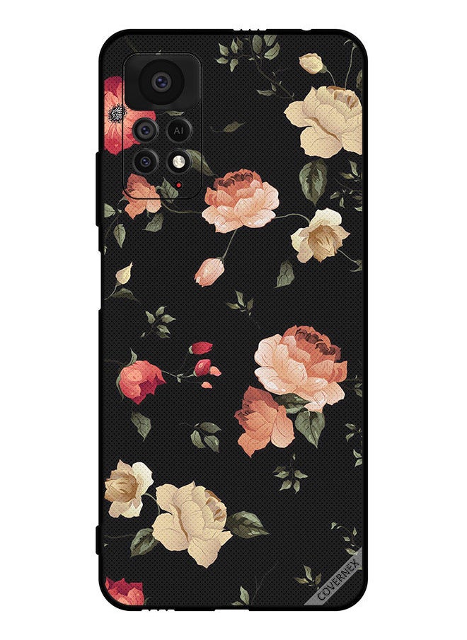 Covernex Protective Case Cover For Xiaomi Redmi Note 11 Pro 5G Colorful Lotus  - Image 1