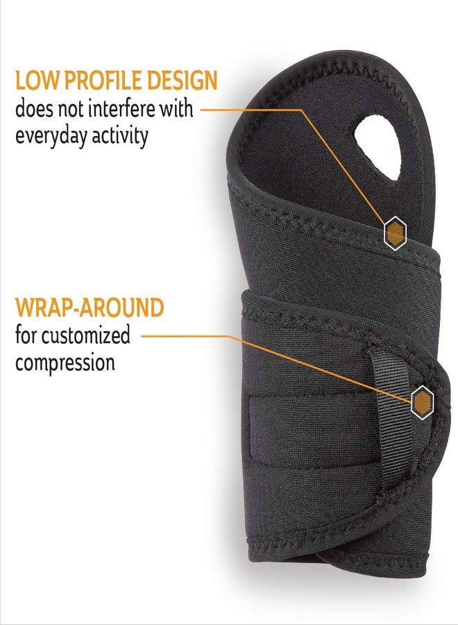 Curad CURSR19810DH Performance Series Wrist Support Designed for Active Seniors 50+, Large Easy to Grip Tabs & Loops for Easier Application, Helps with Carpal Tunnel, Tendonitis - Image 2