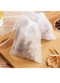 Generic Set of 100 Fabric Bags for Straining Tea and Spices  - Image 4