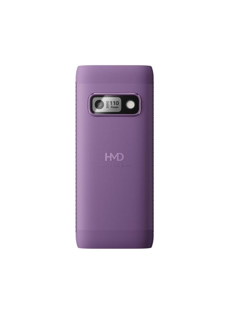 نوكيا Nokia 110 Power Y2026 Dual SIM 4 MB Ram 4 MB 2G - Purple - Image 2