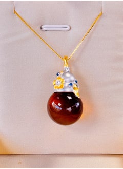 D.COLOR Red and blue pearl necklace  - Image 1