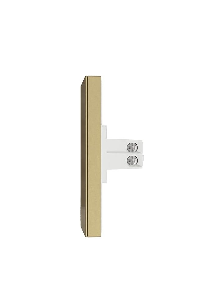 Schneider AvatarOn C, 1 Gang, Switch, 16AX 250V, Wine Gold, E8731L1F_WG - Image 2