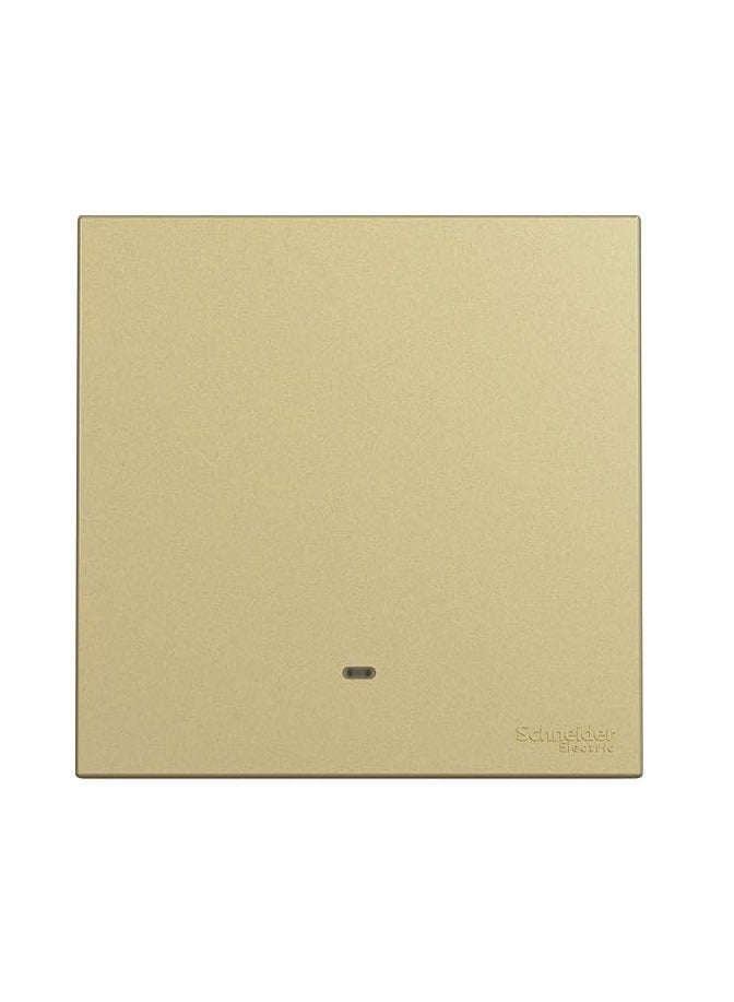 Schneider AvatarOn C, 1 Gang, Switch, 16AX 250V, Wine Gold, E8731L1F_WG - Image 4
