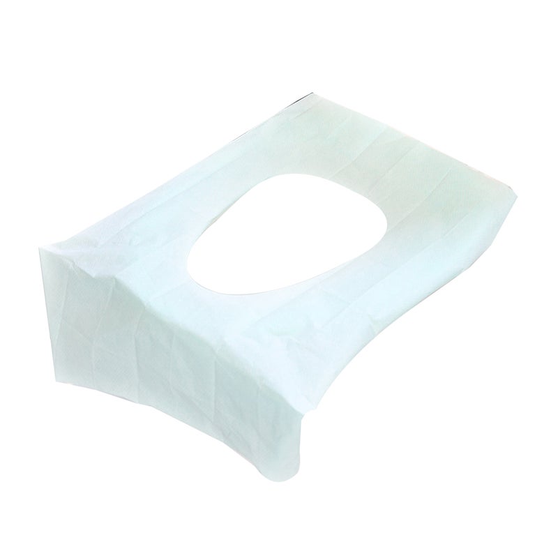 20pcs Disposable Toilet Seat Paper Simple Practical Lightweight Toilet Seat Cover for Home Outdoor Travel - Image 1