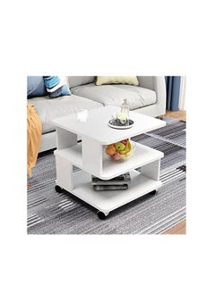 JOMILA Coffee Table Modern Simplicity Sofa Side Table Bedroom Living Room Mobile Table Solid Wood Multifunctional Storage Coffee Table Side Table End Table 