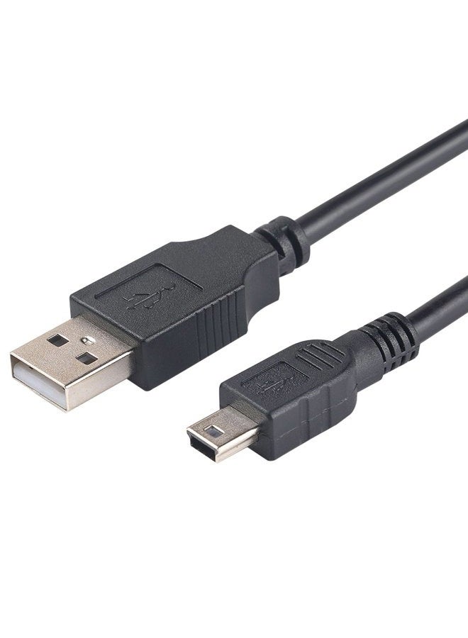 كابل بيانات USB2.0 5Pin Mini بديل IFC-400PCU لنقل البيانات لكاميرات كانون PowerShot/Rebel/EOS/DSLR وكاميرات الفيديو (4.9 قدم)