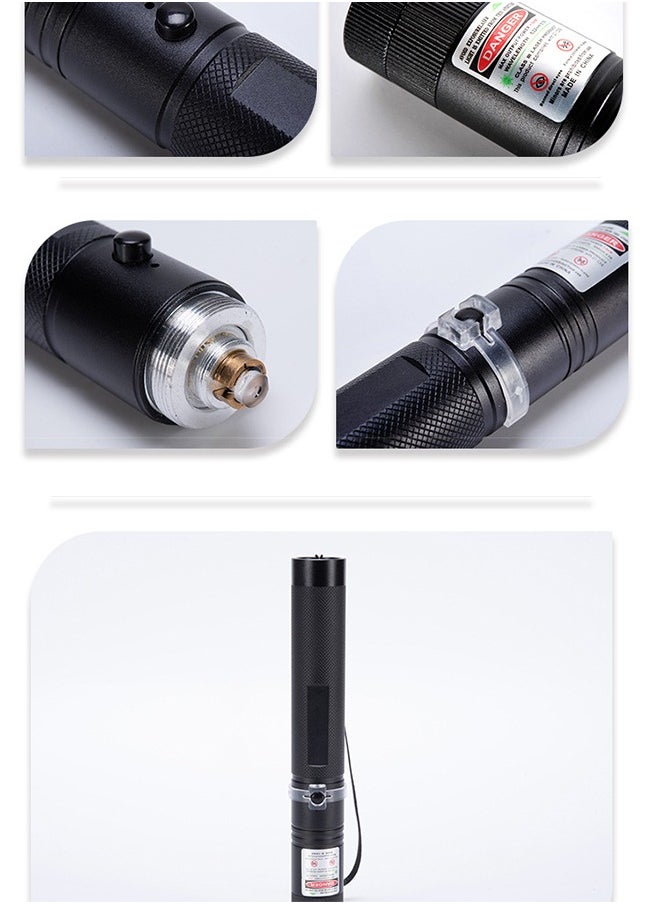 عربست مصباح يدوي ليزر قابل لإعادة الشحن عبر USB  - Image 2