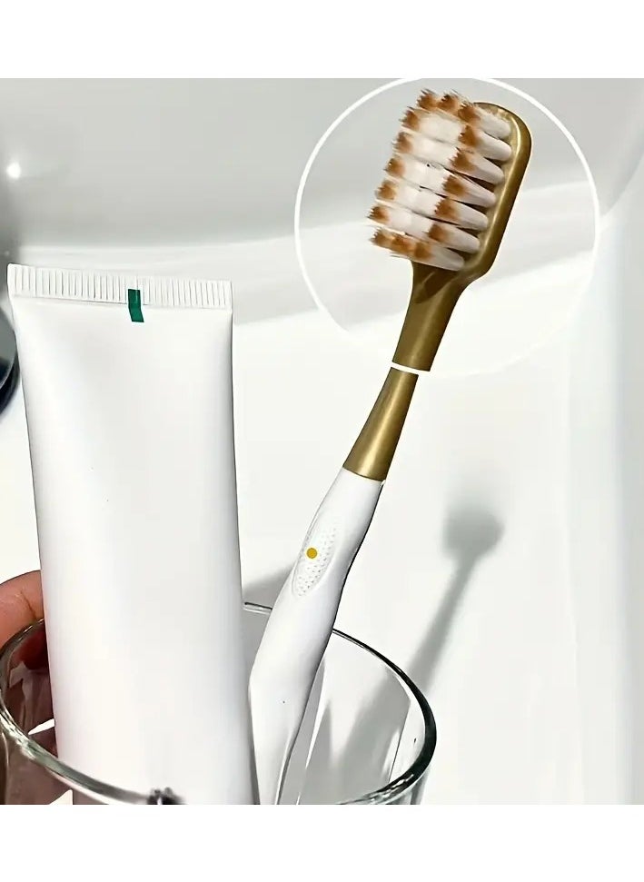 Goolsky 6pcs GentleCare Soft Bristle Toothbrushes - Effective Deep Cleaning, Fragrance-Free, Ergonomic Handle for Comfortable Grip, Ideal for Sensitive Teeth and Gums  - Image 3