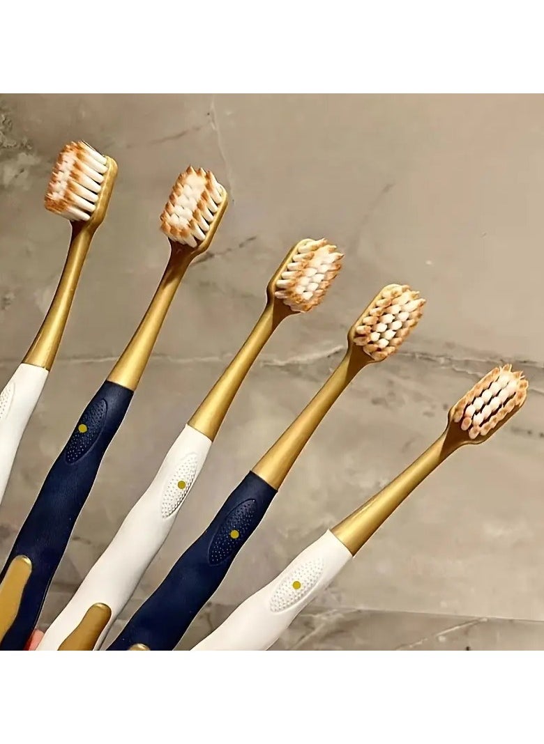 Goolsky 6pcs GentleCare Soft Bristle Toothbrushes - Effective Deep Cleaning, Fragrance-Free, Ergonomic Handle for Comfortable Grip, Ideal for Sensitive Teeth and Gums  - Image 5