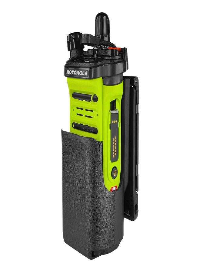 LUITON Tactical Holster for Motorola APX6000 Molle Radio Holder Molle Pouch Tactical Radio Holster Vest Mount Portable Radio Case Compatible with Motorola APX6000/APX8000 - Image 5