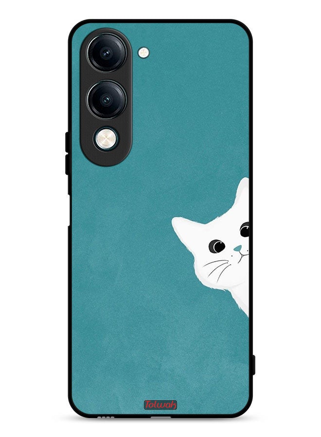 Tolwak vivo Y04 Protective Case Cover Cat Appearing - Image 1