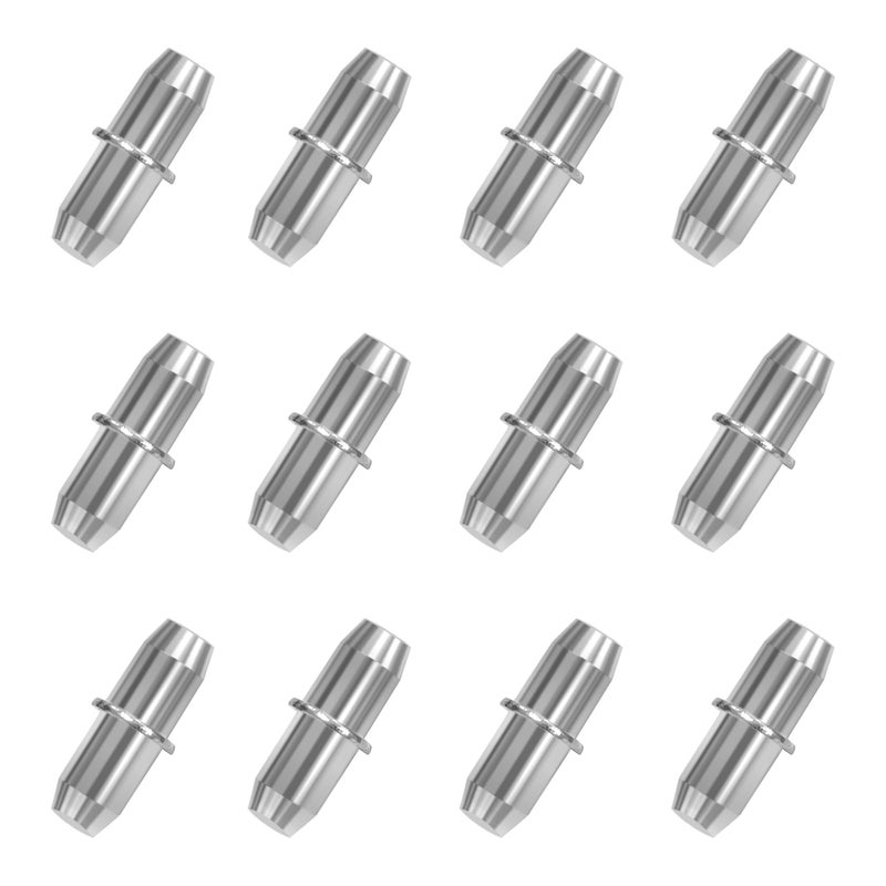Quacc 12 Pcs Replacement Shelf Support Pins, 5Mm Metal Shelf Peg Sturdy Bookcase Shelving Support Studs Shelve Holders For Kitchen Units, Cupboards, Wardrobes, Cabinets - Image 1