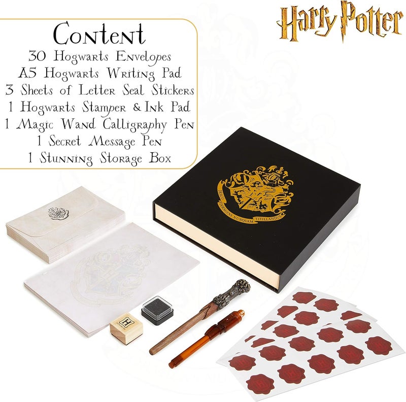 Harry Potter مجموعة هدايا للأطفال لكتابة الخط العربي مع قلم عصا، حبر غير مرئي، أظرف هوجوورتس، مجموعة قرطاسية رائعة كهدية تذكارية - Image 5