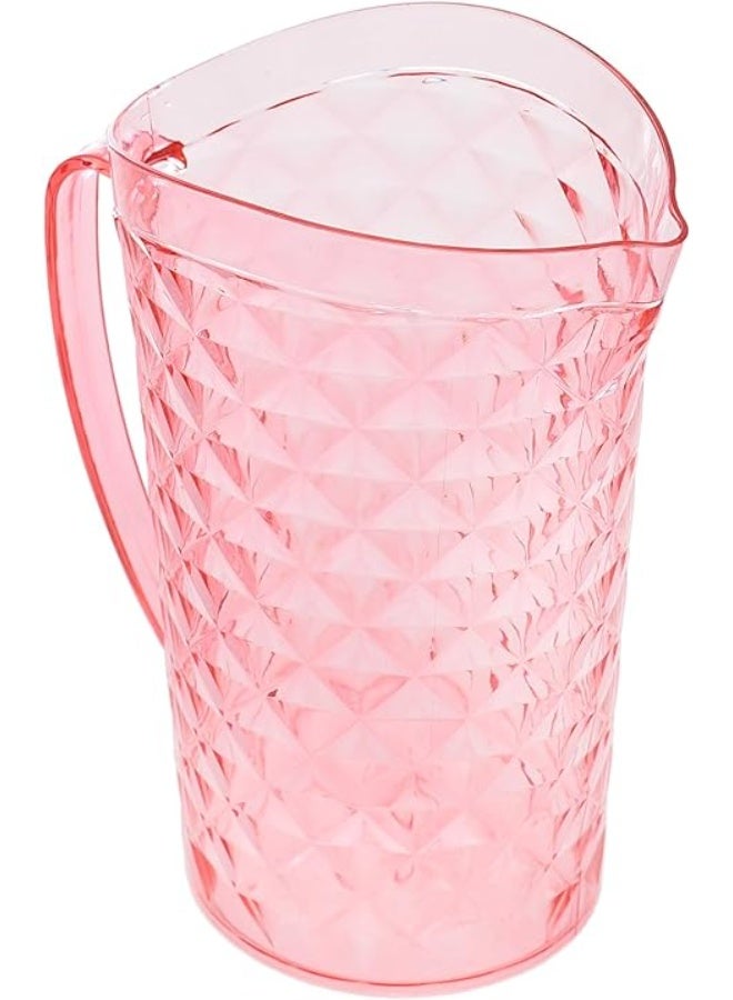 دورق أكريليك بتصميم كريستالي أنيق، خفيف ومقاوم للكسر لتقديم المشروبات بأناقة. - Image 3