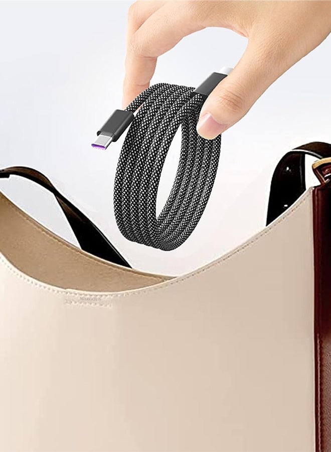 Fast USB-C to USB-C Cable Premium Braided Fast Charging and Data Transfer, PD Supported 1m - Image 4