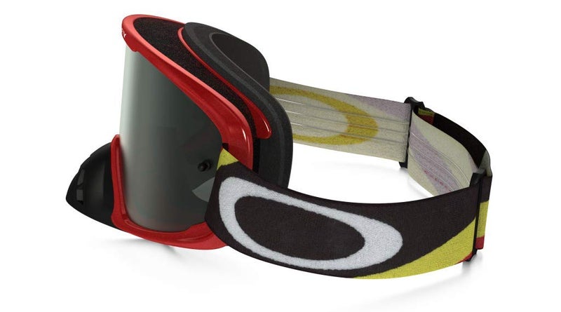 Oakley O2 MX Goggles Heritage Racer Red/Dark Grey - Image 3