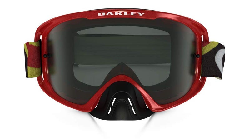Oakley O2 MX Goggles Heritage Racer Red/Dark Grey - Image 2