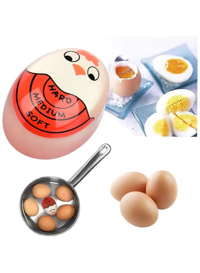 Purple Egg Timer Color Change Indicator For Hard And Soft Boiled Eggs 1pc - Image 2