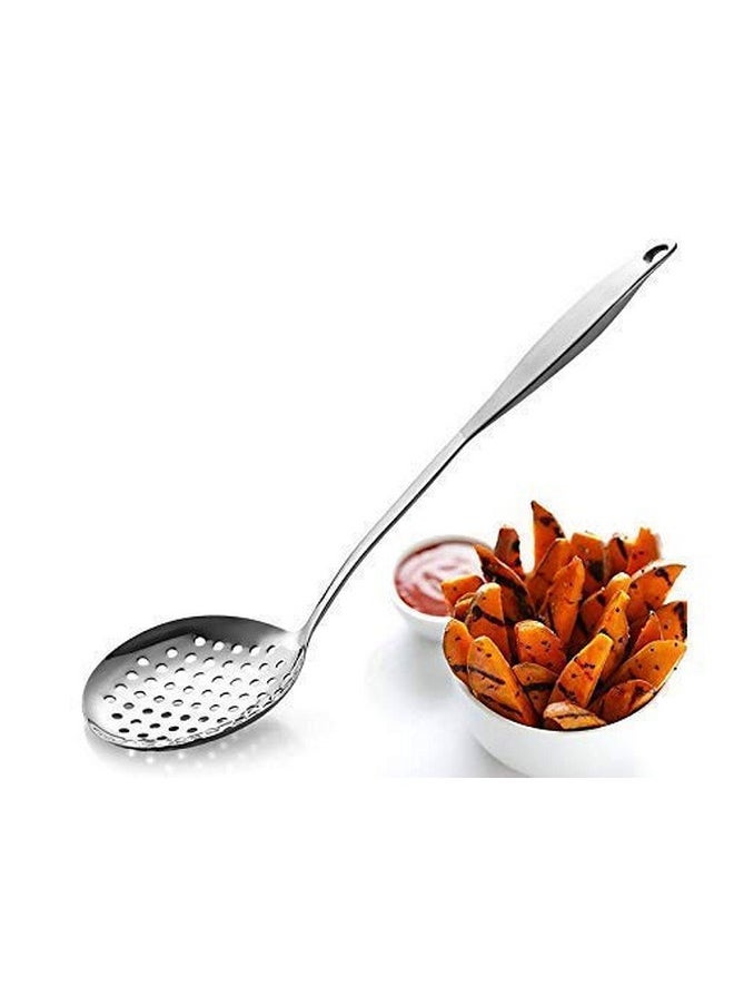 Garden Of Arts Stainless Steel Jhara/Skimmer/Strainer Steel Frying Spoon/deep Fry for poori/sabzi/Vegetables Cooking 1 pcs - pzsku/Z9CD1E5C32417BCE24907Z/45/_/1740118966/c23f4a68-41f7-4f55-8eb7-152cb91e9bbf