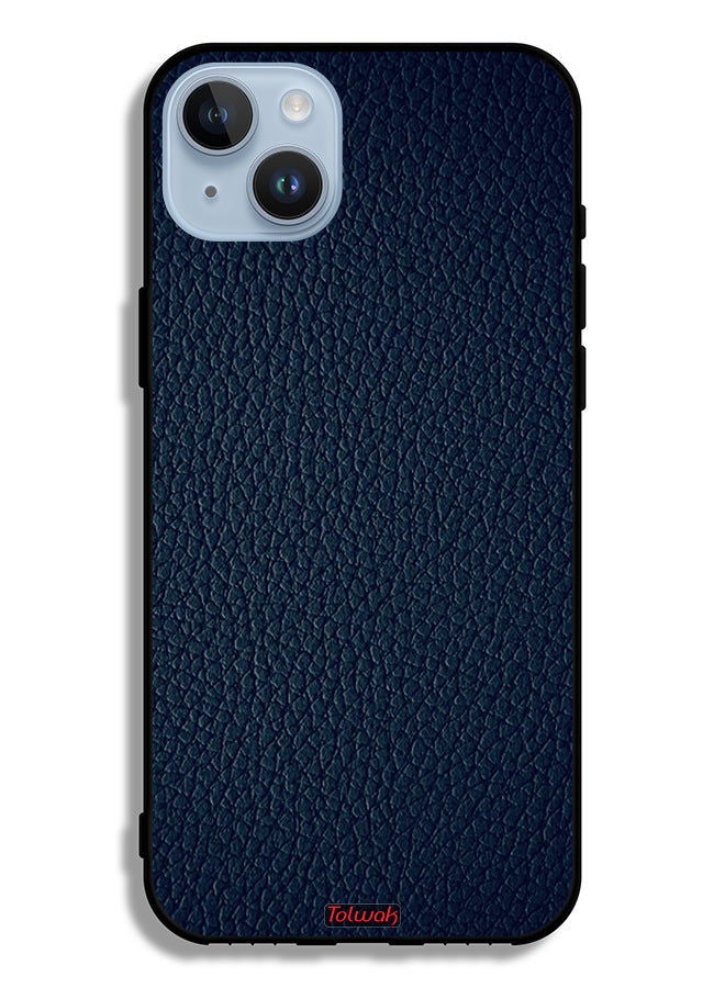 Tolwak Apple iPhone 14 Plus Protective Case Leather Pattern  - Image 2