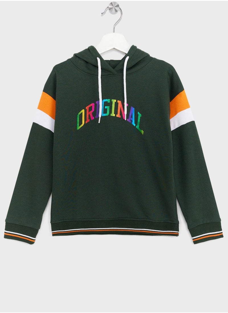 Pinata - Pullover Hoodie With Flat Rib For Girls - Image 1