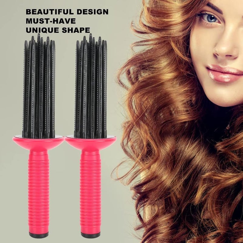 windforgecraft Hair Styler for Curly Hair | Non-Slip and Ergonomical Hair Hot Air Curler Comb,Home Styling Tools for Gathering, Traveling, Stage Performance, Dating, Home Borato - Image 3