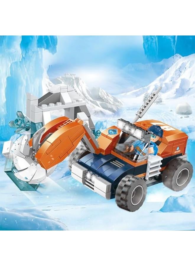 COGO COGO 200 PCS 3D Icebreaker Explore Educational Building Blocks Tech Construction Bricks Toys For Kids(4187) 