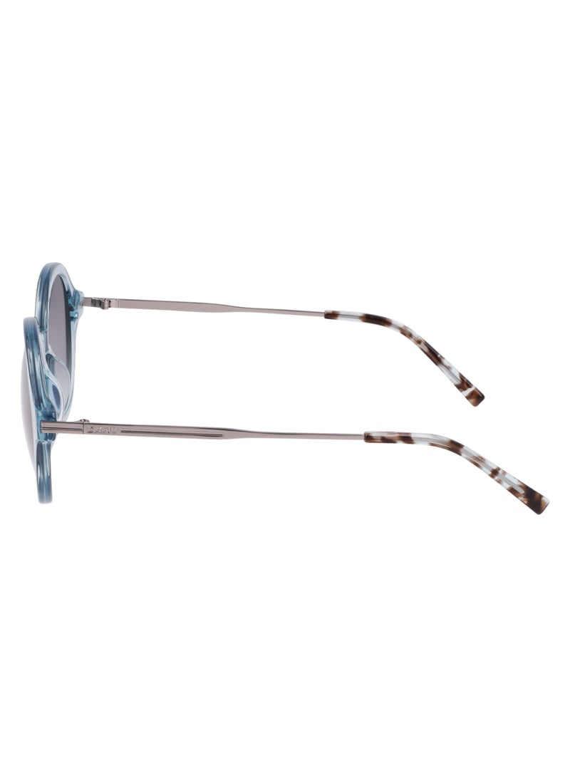 DKNY FULL RIM METAL ACETATE DKNY SUN DK714S 5122 (310) CRYSTAL SAGE - Image 4