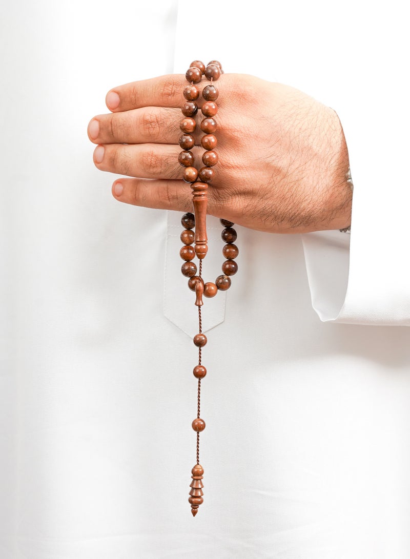 Subhati Prayer Beads ( Misbah ) with Kook | 10 MM Beads - 45 - Image 1