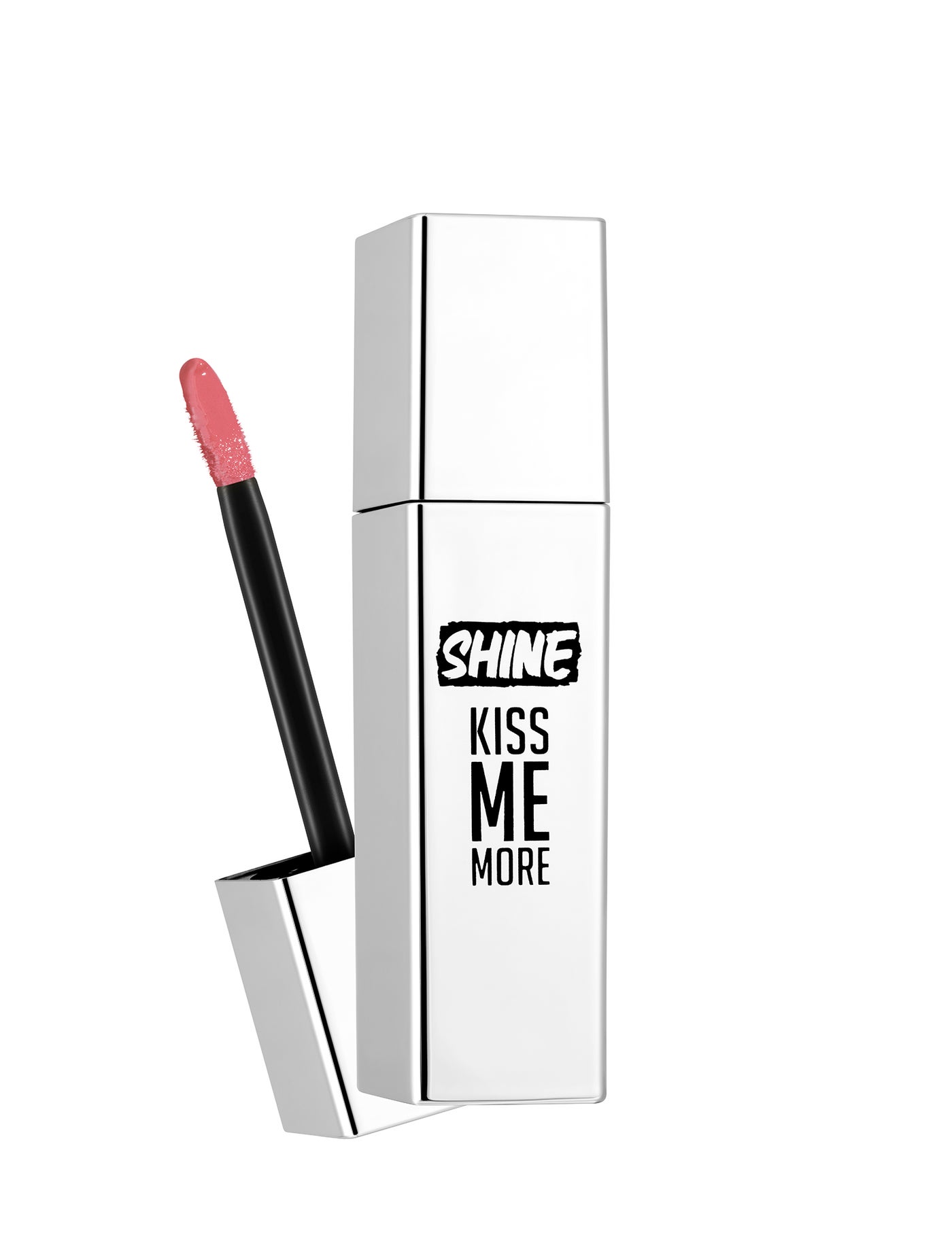Flormar Shine Kiss Me More Liquid Lipstick 007 Pinky Touch High Shine Liquid Lipstick High Pigment Smooth Comfortable Wear Long Lasting Glossy Finish 007 Pinky Touch
