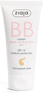Ziaja Bb Cream Normal Dry Sensitive Skin DarkPeach Tone 50 Ml - Image 1