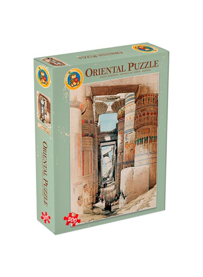 فلفي بي قاعة الأعمدة في معبد آمون الكرنك